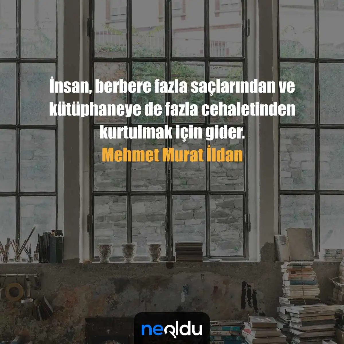 Kitap dünyasına giriş görseli