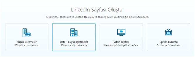 Linkedin Şirketi Hesabı 