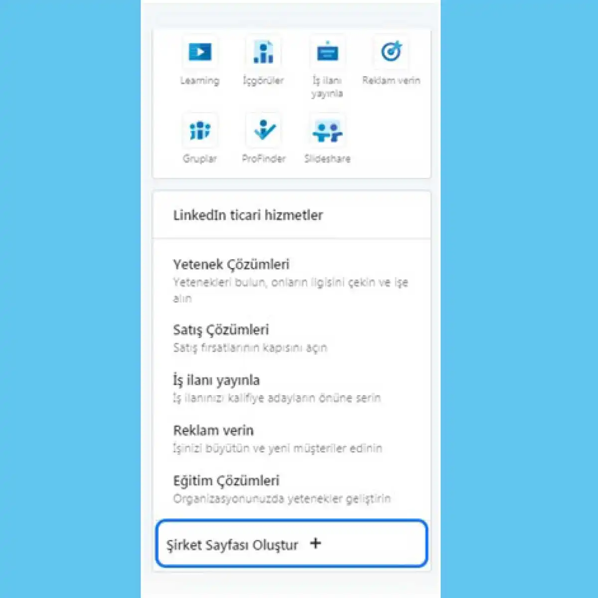 Linkedin Şirketi Hesabı (Sayfası) Nasıl Açılır?