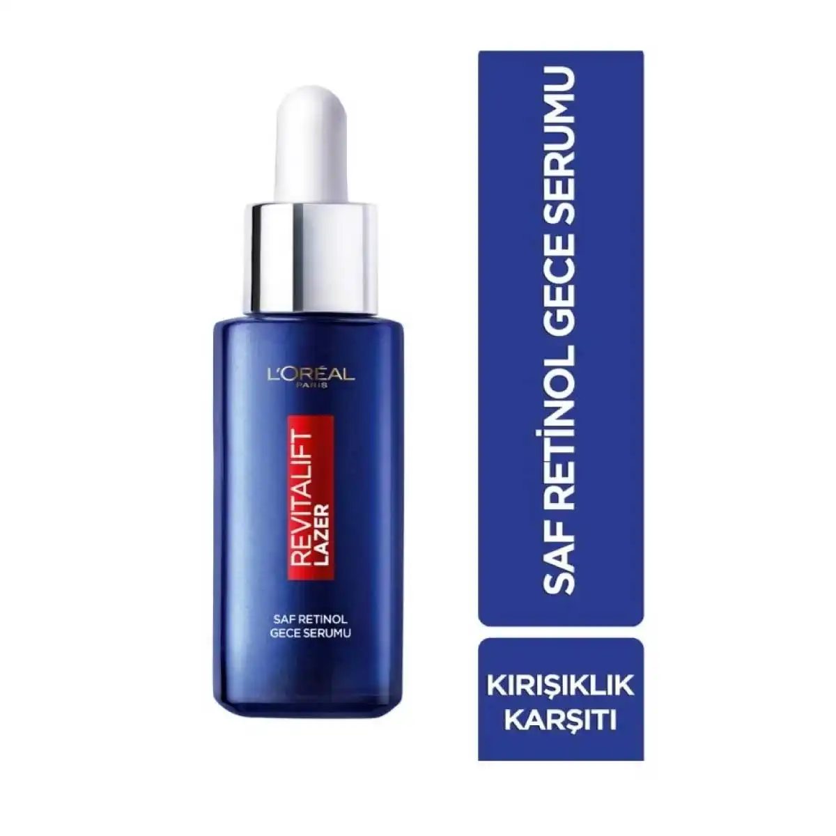 Gençlik İksiri Gibi İçerikleriyle En İyi Retinol Serumları L'Oreal Paris Revitalift Lazer Saf Retinol Serumu 