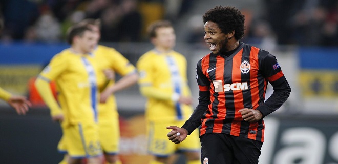 luiz adriano shaktar donetsk