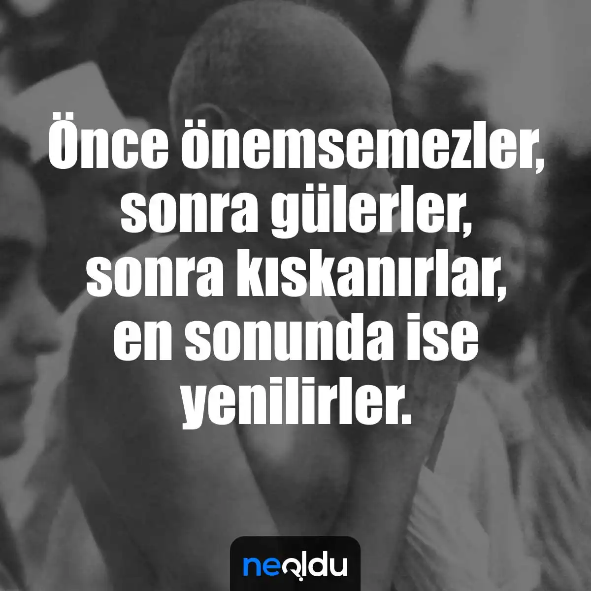 Mahatma Gandhi Sözleri