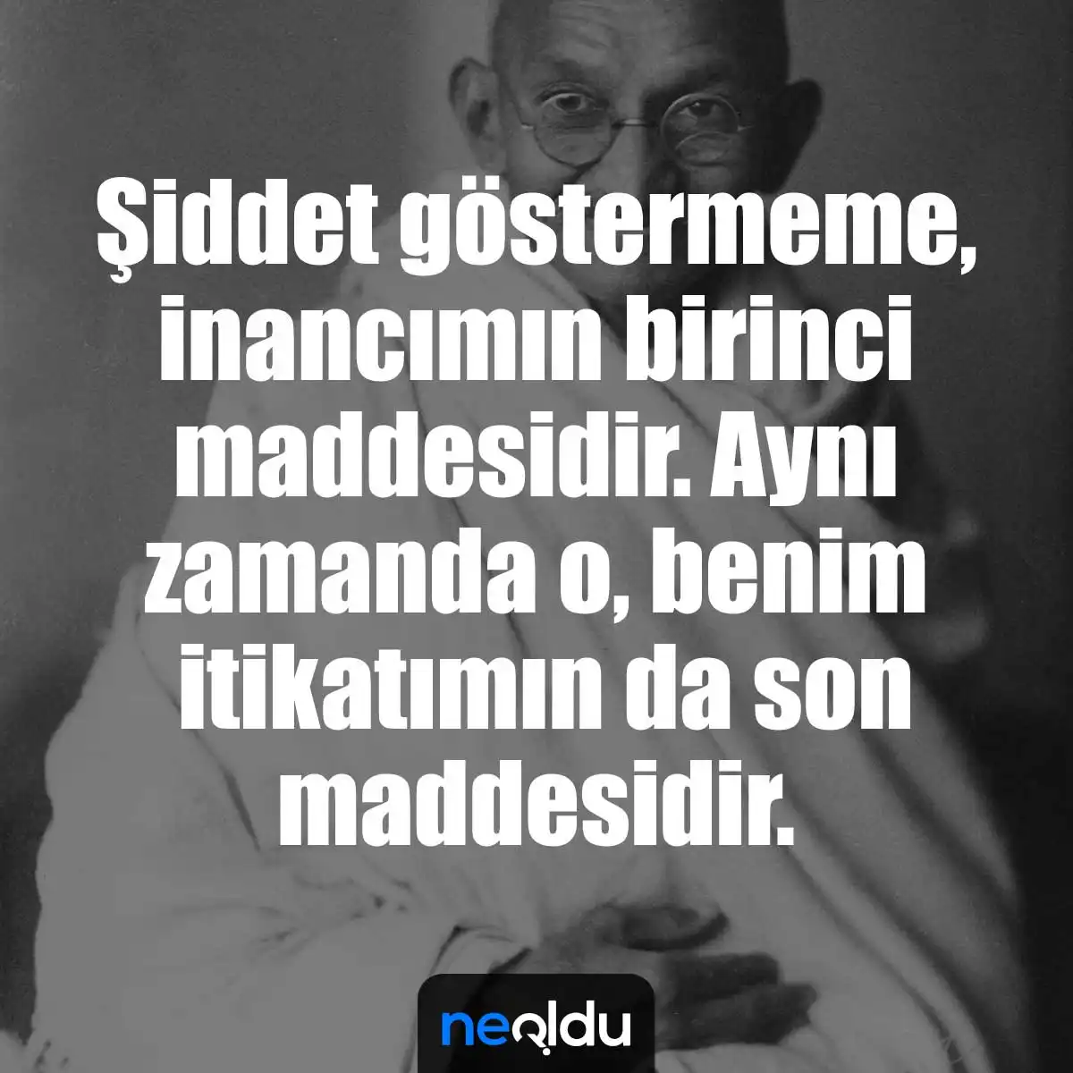 Mahatma Gandhi Sözleri