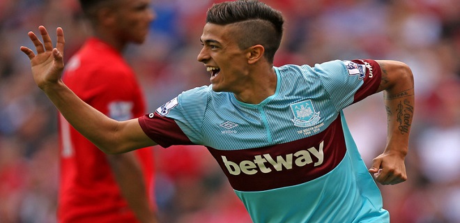 manuel lanzini west ham united