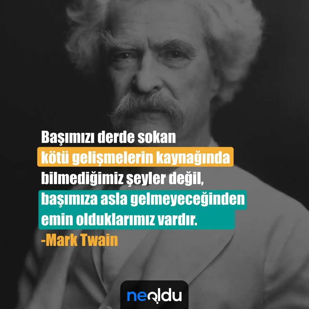 En Güzel Mark Twain Sözü