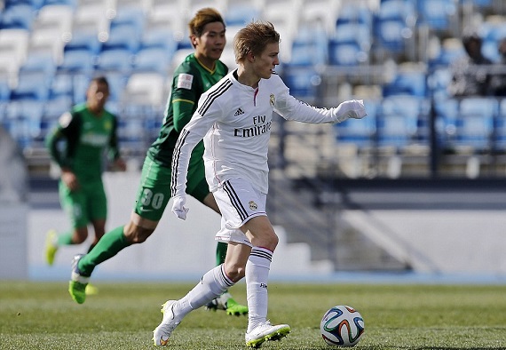 martin odegaard real madrid