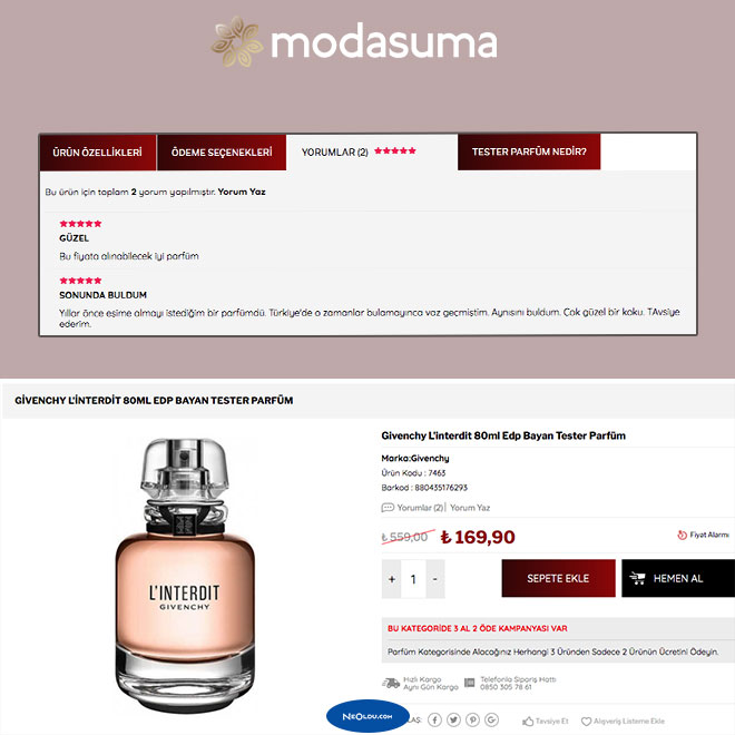 Modasuma Kullanıcı Yorumları