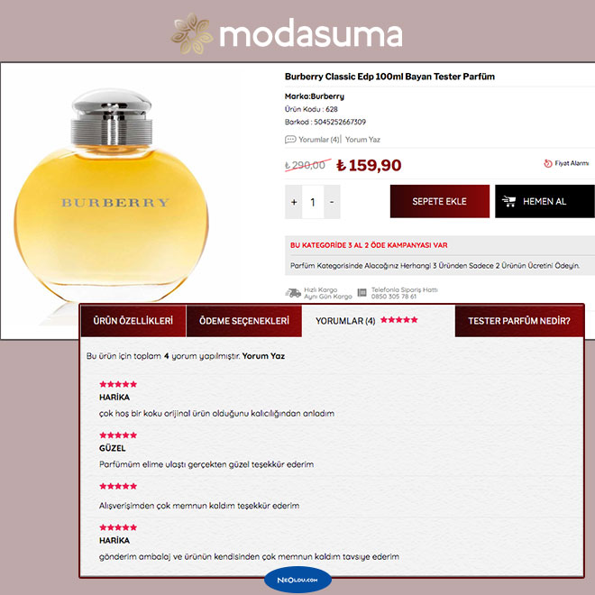 Modasuma Kullanıcı Yorumları