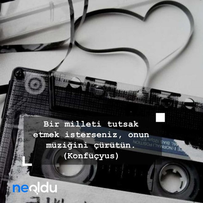 Müzik İle İlgili Sözler