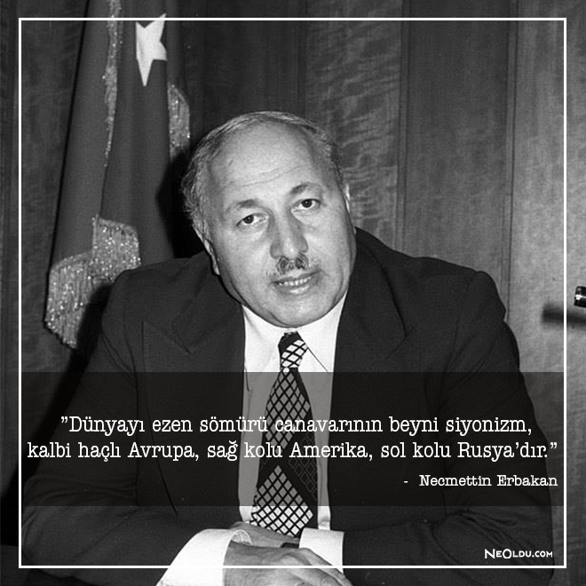 necmettin erbakan sözleri