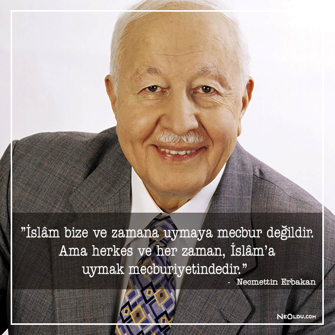 necmettin erbakan sözleri