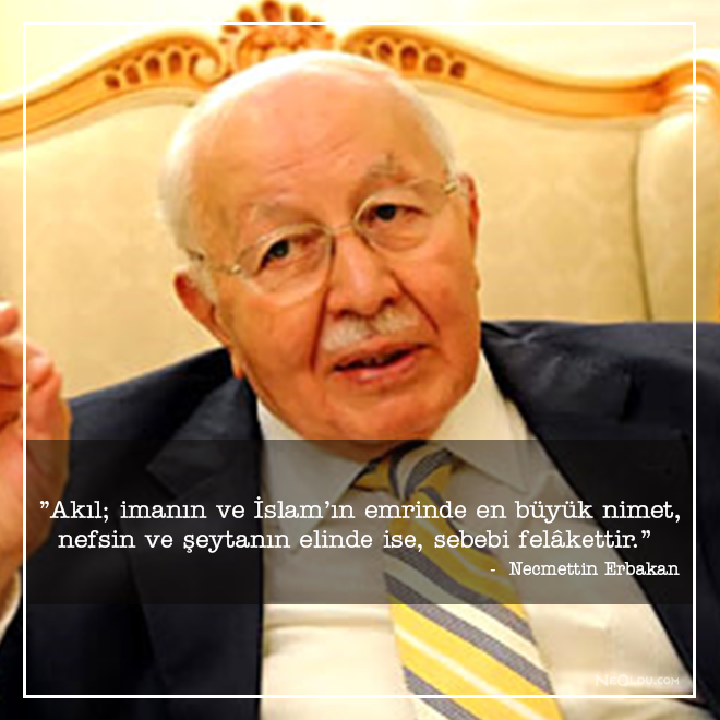 necmettin erbakan sözleri