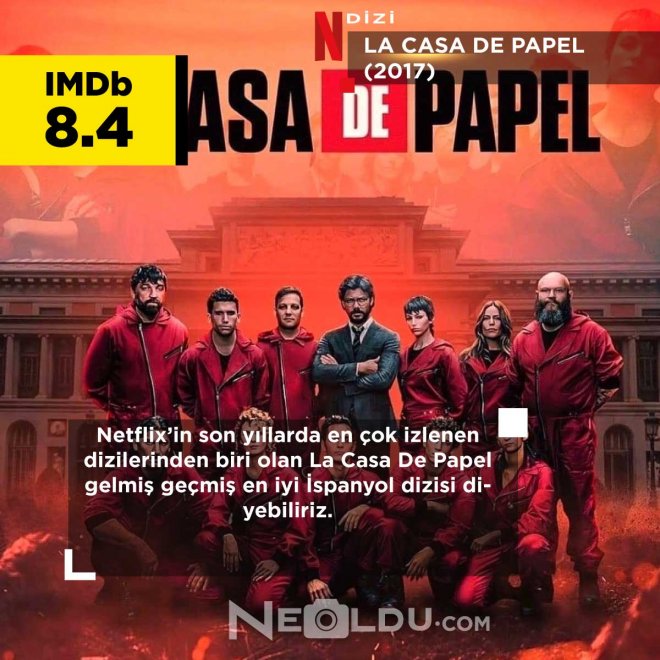 La Casa De Papel Soygun Dizisi