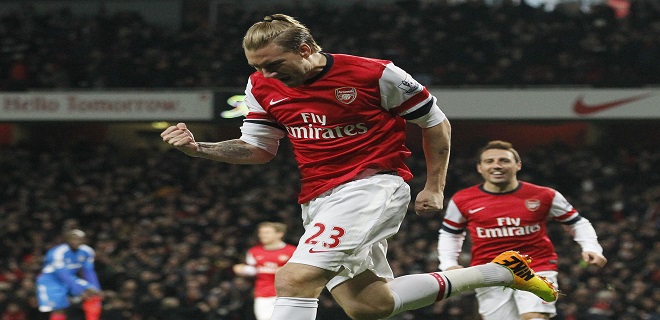 nicklas bendtner arsenal