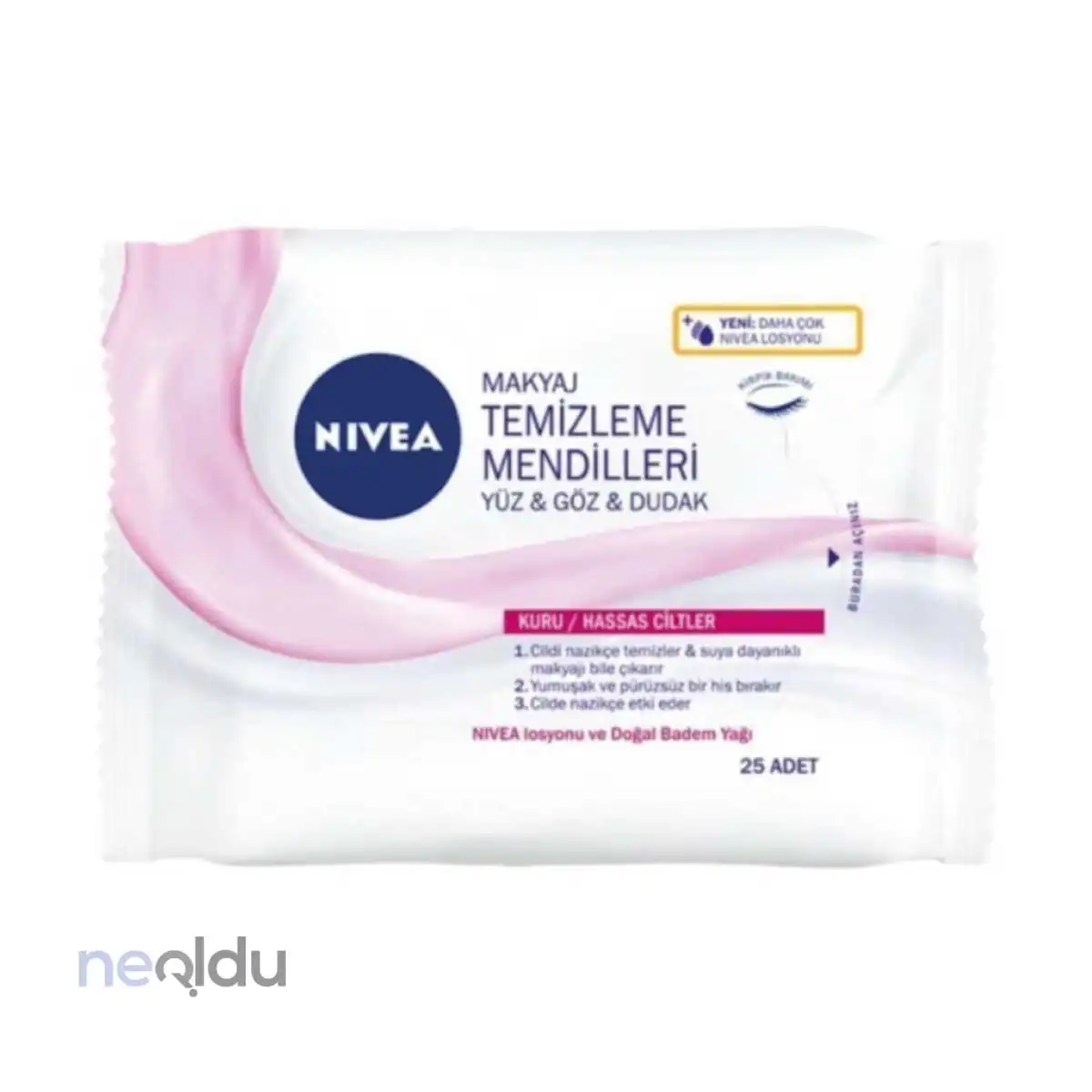 Nivea Makyaj Temizleme Mendili