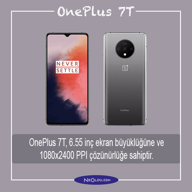 OnePlus 7T Tasarım