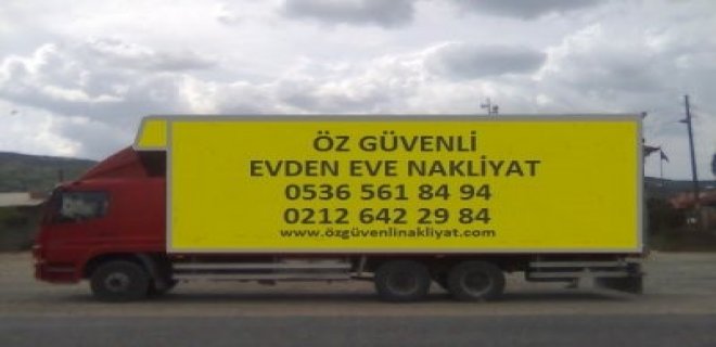 Özgüvenli Nakliye - İstanbul Avrupa Mersin Nakliye