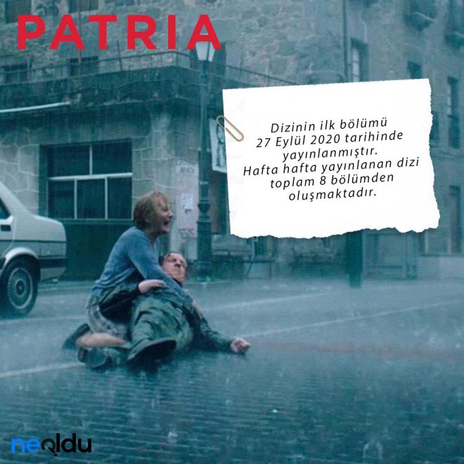 patria yayın tarihi