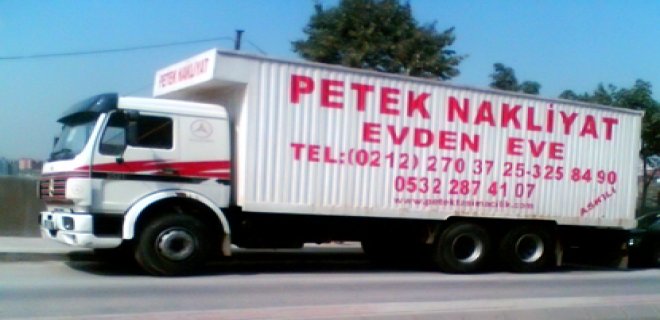 Petek Nakliye - İstanbul Avrupa Mersin Nakliye