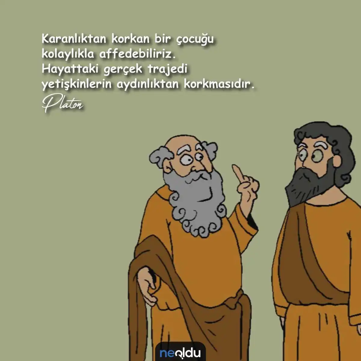 Platon bilgelik ve mağara alegorisi