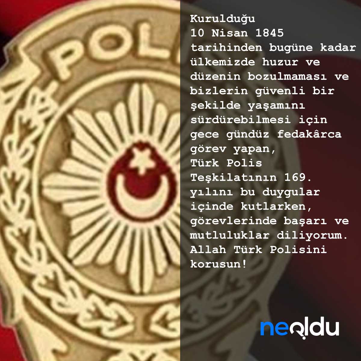 Polis Haftası Sözleri