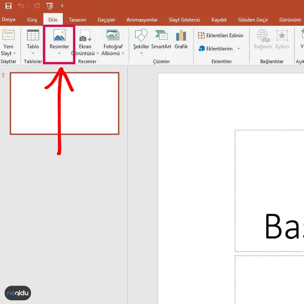 PowerPoint Resmin Arka Plan Değiştirme Nasıl Yapılır?