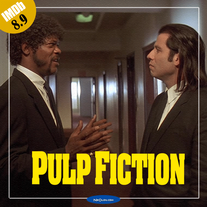 Kült film Pulp Fiction posteri