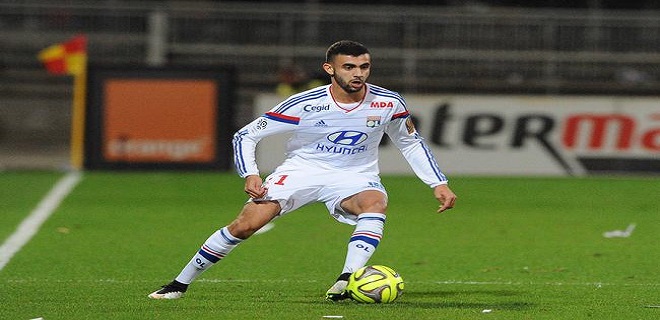 rachid ghezzal olimpik lyon