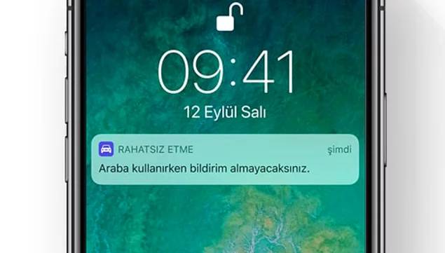 iphone ios11 rahatsız etme