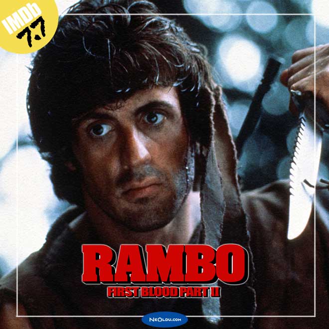 Rambo First Blood Vietnam gazisi Sylvester Stallone