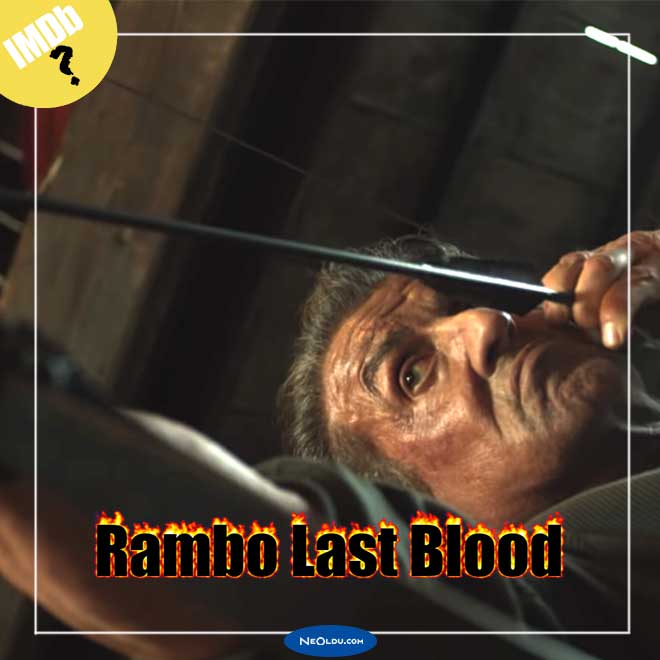 Rambo Last Blood filminin Sylvester Stallone posteri