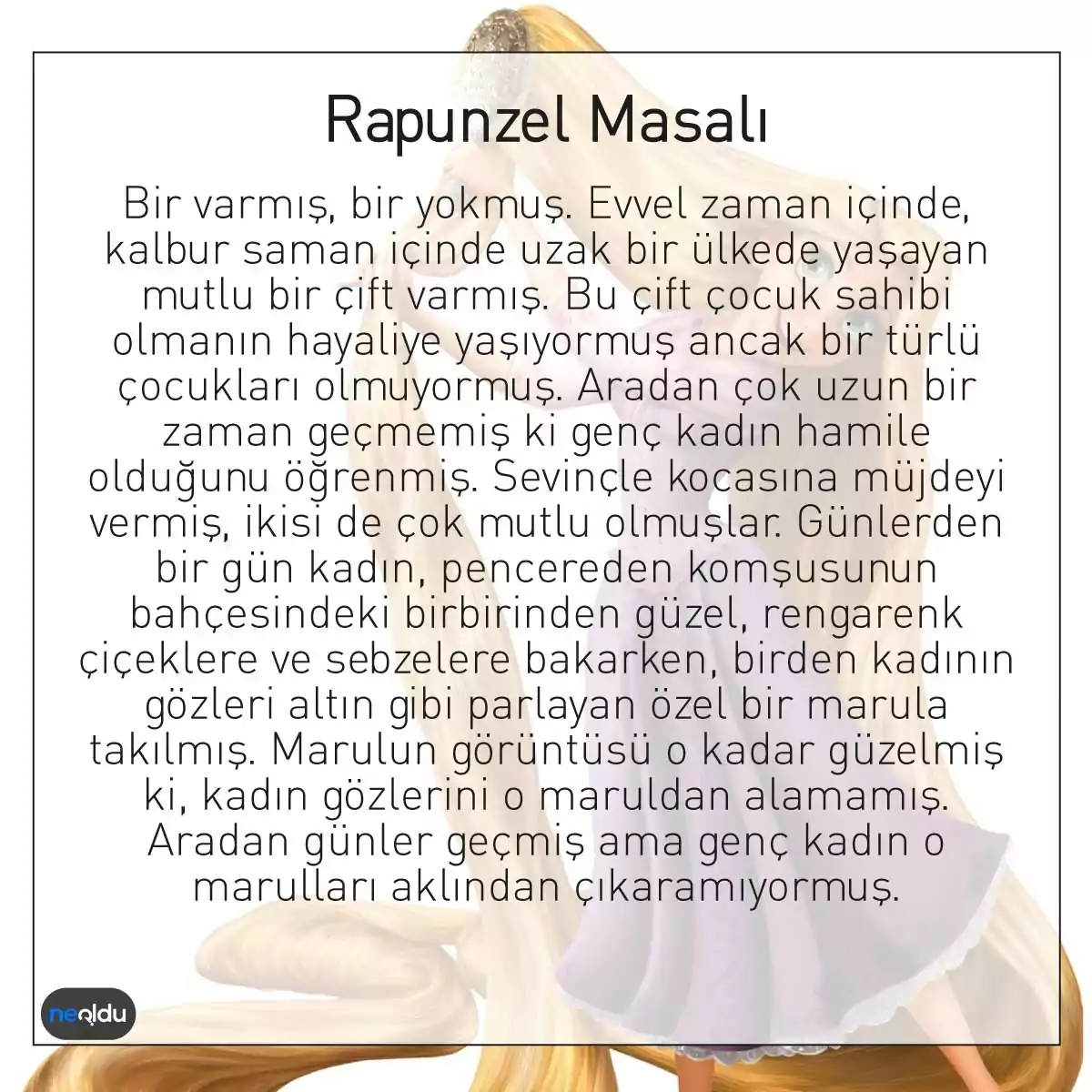 Rapunzel Masalı