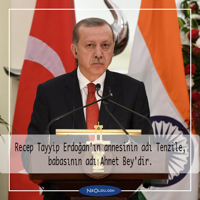 Recep Tayyip Erdoğan Hakkında İlginç Bilgiler