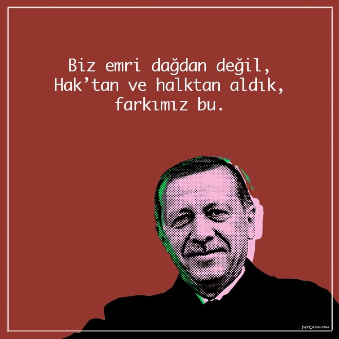 recep tayyip erdoğan sözleri