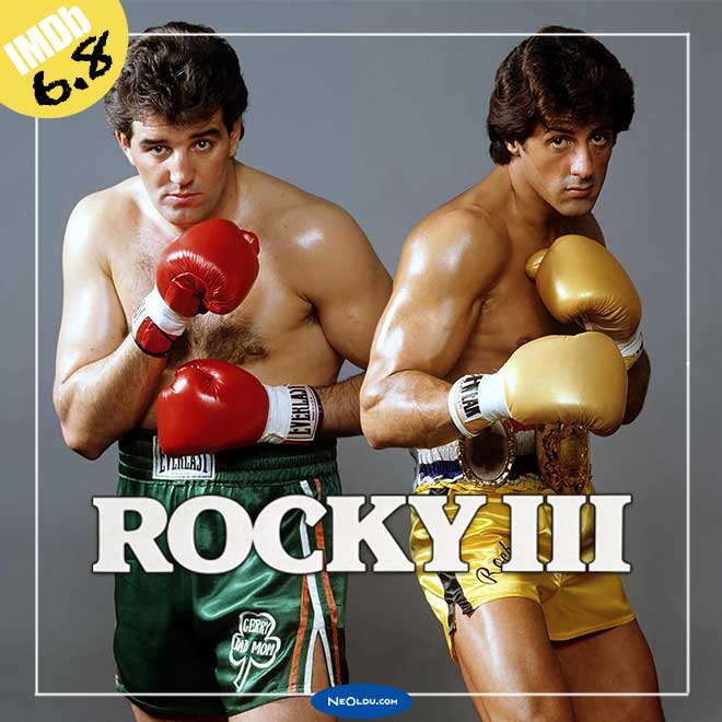 Rocky III filminde Stallone Clubber Lang ile maç