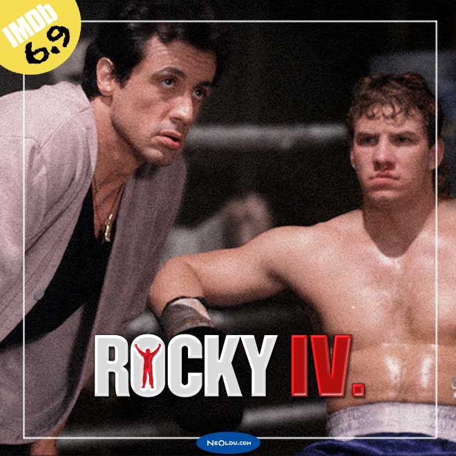 Rocky IV Stallone Sovyet boksör Ivan Drago karşılaşması