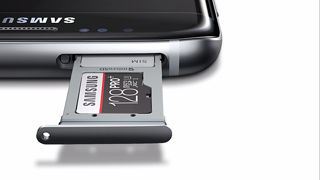 Samsung Galaxy S7 MicroSD kart 