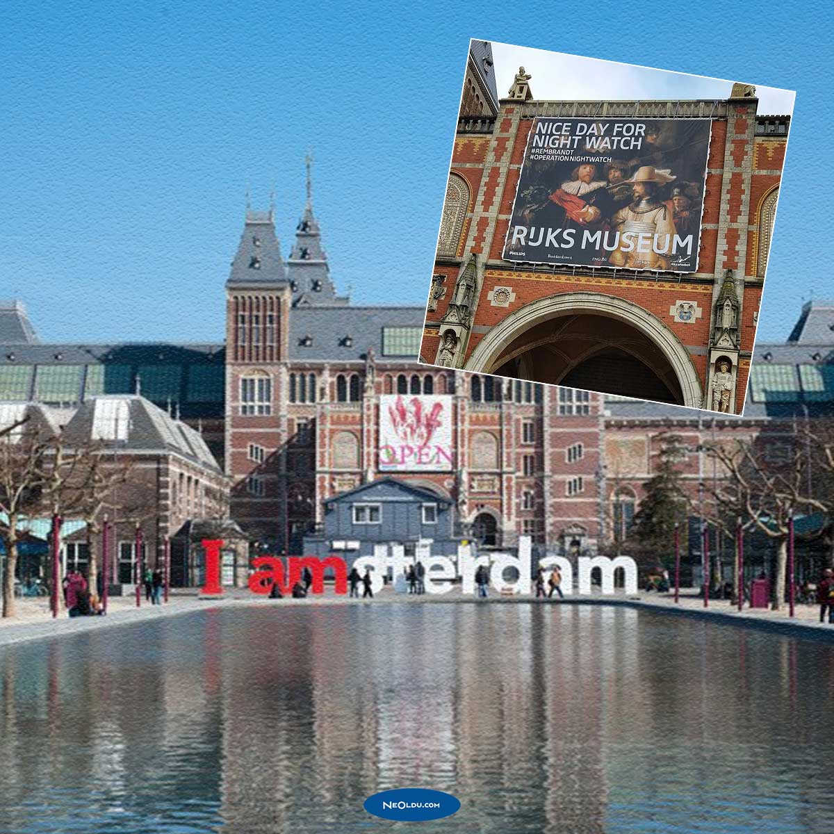 Rijks Müzesi (Rijksmuseum), Amsterdam-Hollanda Sanal Tur Yapabileceğiniz Müzeler ve Milli Parklar