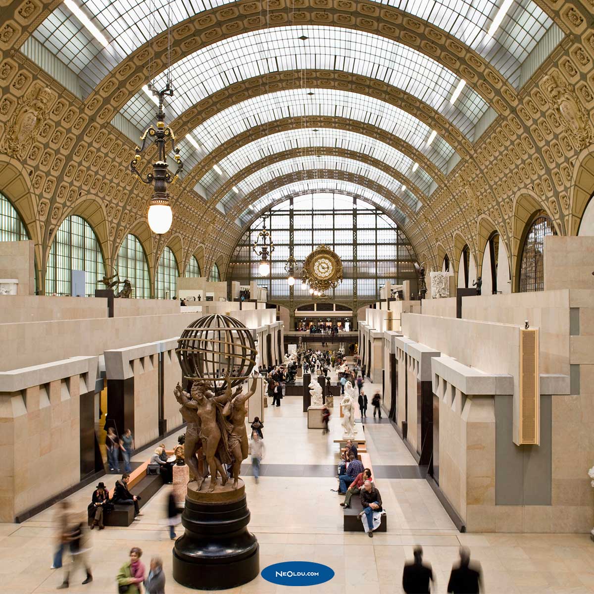 Orsay Müzesi (Musee d'Orsay), Paris-Fransa Sanal Tur Yapabileceğiniz Müzeler ve Milli Parklar