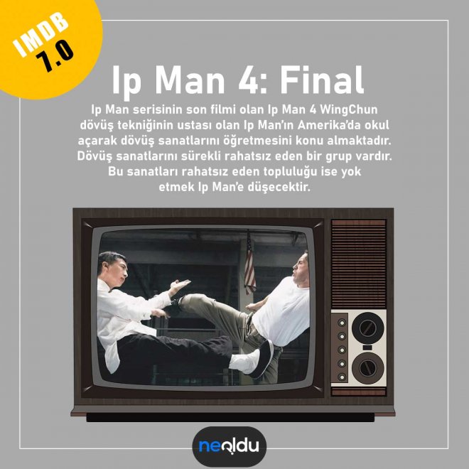 Dövüş sanatı ustası Ip Man ve Scott Adkinsin karşı karşıya geldiği film