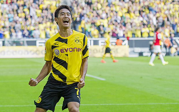 shinji kagawa borussia dortmund