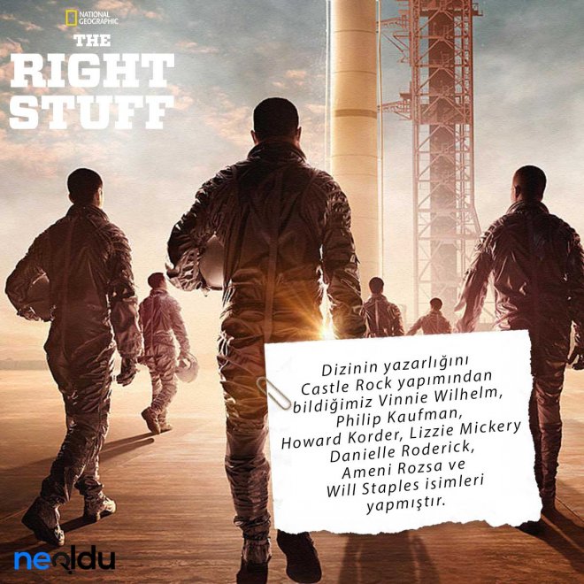 the right stuff yazarı