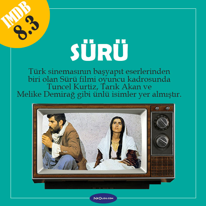 Tarık Akan Sürü film sahnesi