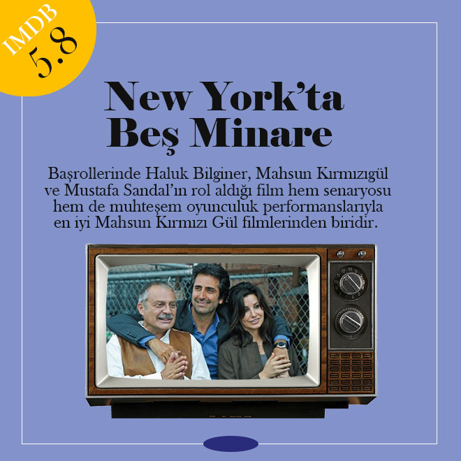 New York’ta Beş Minare filminden bir sahne