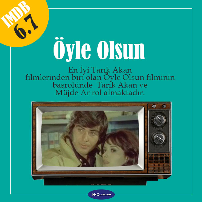 Tarık Akan ve Müjde Ar Öyle Olsun film sahnesi