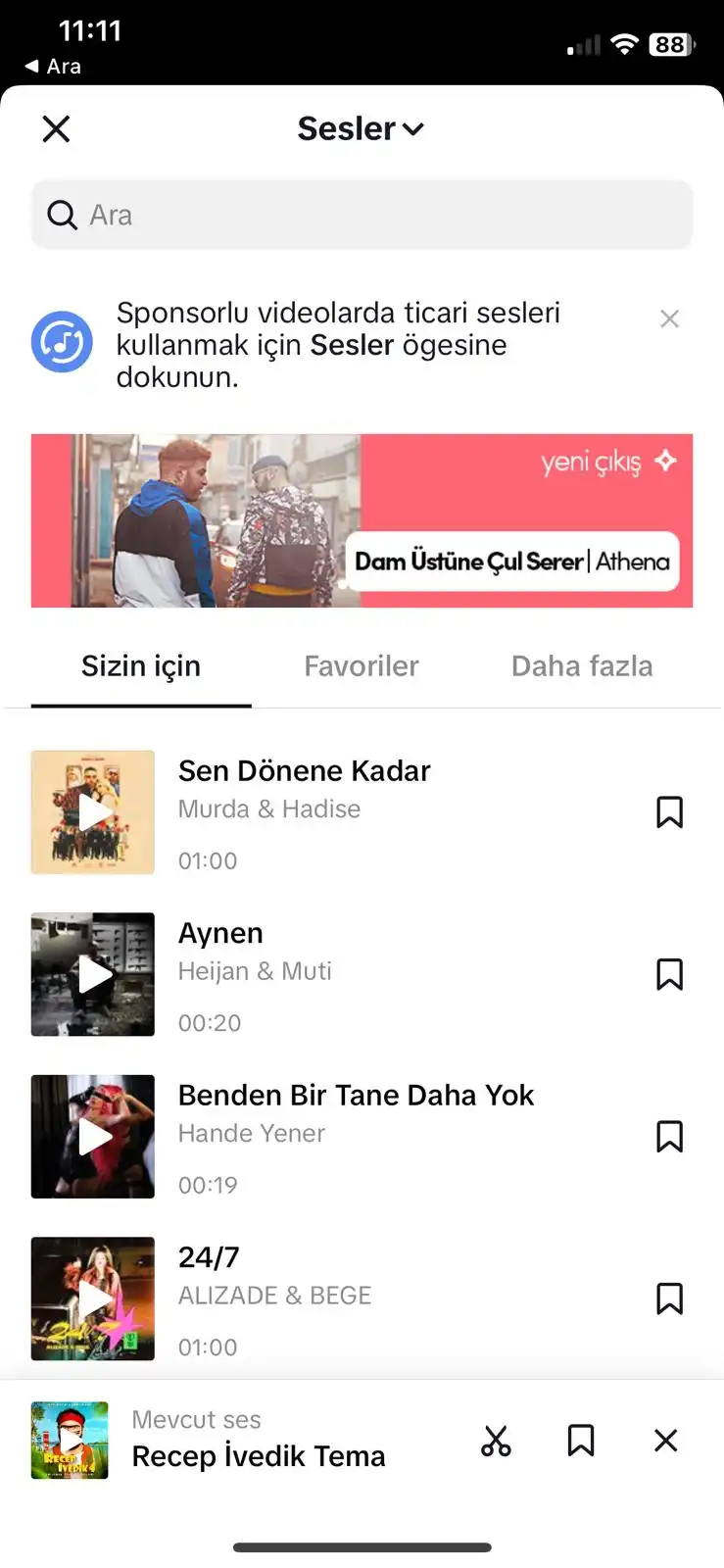 Tiktok Video Düzenleme