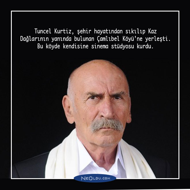 Tuncel Kurtiz hakkında ilginç bilgiler