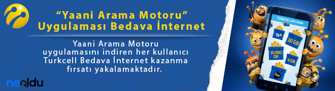 Turkcell Bedava İnternet