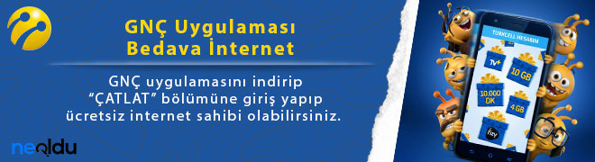 Turkcell Bedava İnternet