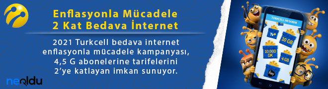 Turkcell Bedava İnternet